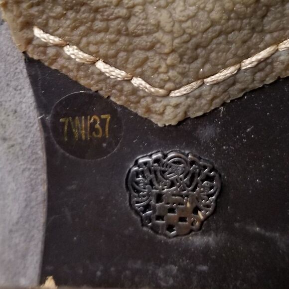 Vince Camuto booties with fringe gray heel - Picture 6 of 10